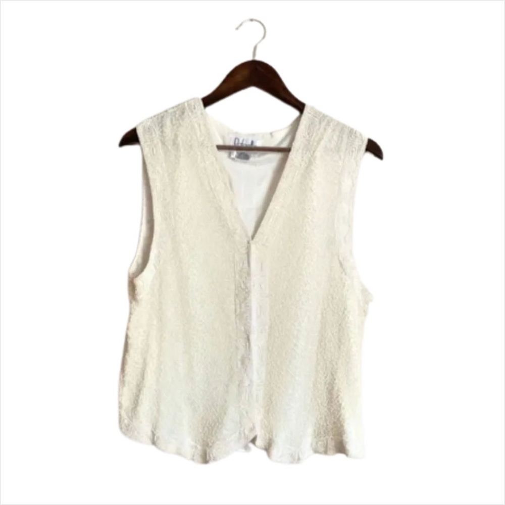 %100 Silk Beaded Vintage Bridal Vest